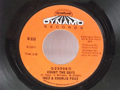 Inez & Charlie Foxx,Dynamo 112,''A Stranger I Don't Know'',US,7''45,1968 Soul,Mint-
