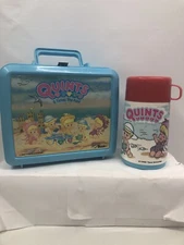 1989 Tyco Quints Aladdin Lunchbox With Thermos Complete Rare