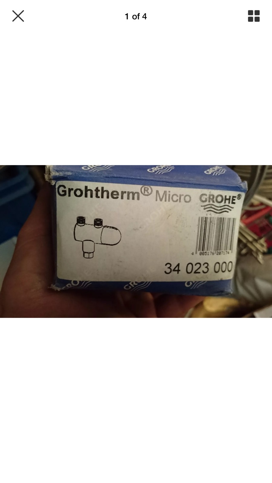 GROHE Grohtherm Micro Thermostatic Scalding Protection 34023 000  
