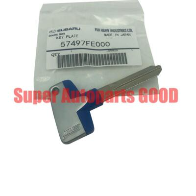 #ad OEM Subaru STI Logo Titanium Key Blank Forester Impreza Legacy WRX BAJA $28.99