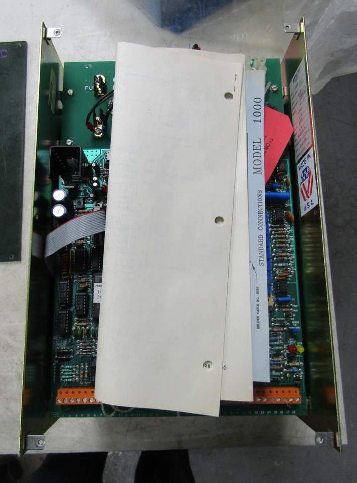 💥NEW POWERTEC 1000 1.5 HP BRUSHLESS DC DRIVE 3.8/5.8 AMPS 230 VDC 3Ø - Image 2 of 4