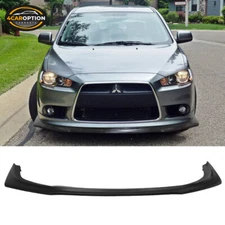 Fits 09-15 Mitsubishi Lancer GT GTS Models RA Style Front Bumper Lip Spoiler PU