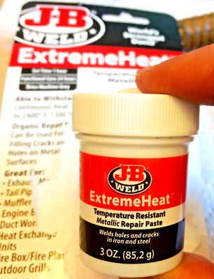 #ad JB eXtreme Heat Resistant Metallic Repair Glue Paste Fill Repair J B WELD 37901 $36.22