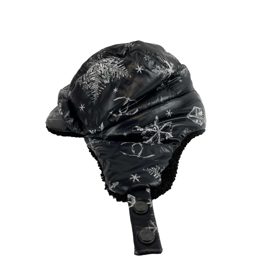 CHANEL Good Gorgeous CHANEL Shearling / Nylon Trapper Hat  display picture 2