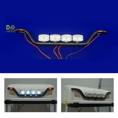 LED-Leuchtbalken Kabine Aluminium für 770S R730 R620 1851 1/14 RC Tractor Truck