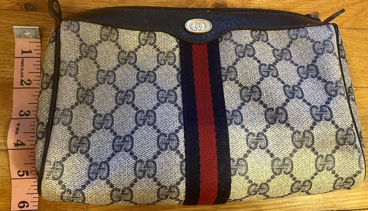 アクセサリー Gucci vintage NWOT Authentic GUCCI “1973” Leather Cuff Grey Bracelet w