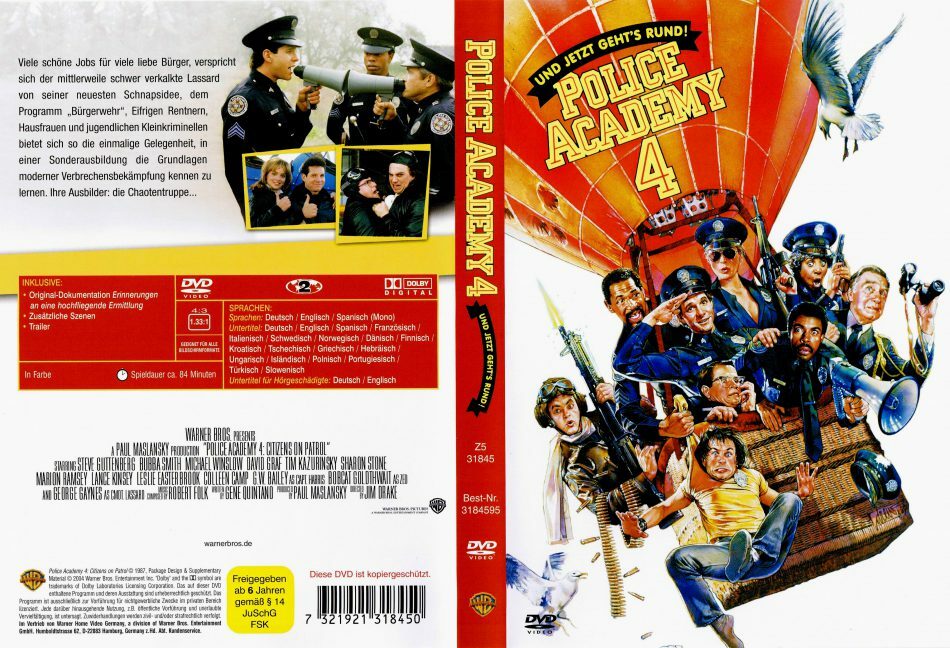 Police Academy 4 - Citizens on Patrol DVD 1987 Region B/2