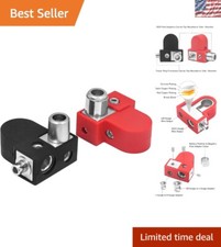 High-Performance Brass Positive Negative Battery Terminals with Silicone Covers