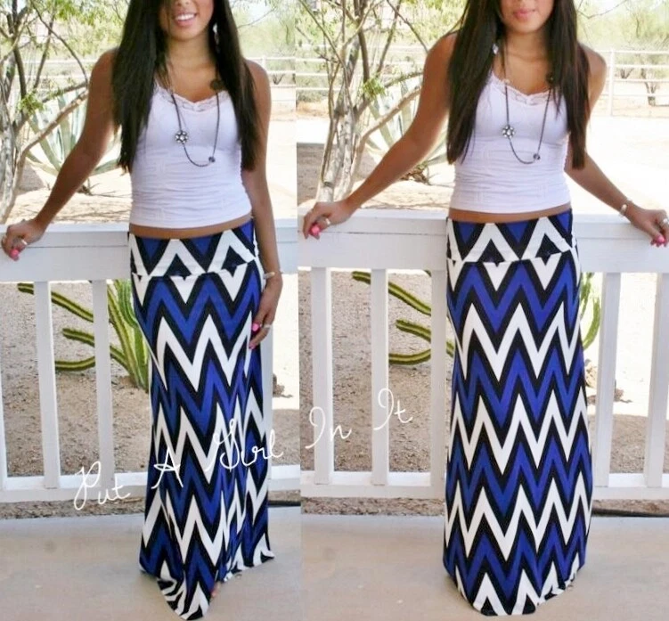 Mermaid style sale maxi skirt