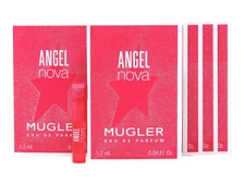 THIERRY MUGLER ANGEL NOVA EDP 1.2ml .04fl oz x 10 PERFUME SPRAY SAMPLES