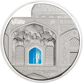 TIFFANY ART Isfahan 3 Oz Silver Coin $20 Palau 2020
