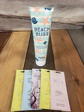 Pro Tan Beach Bliss  Bronzer Tanning Bed Lotion PLUS 5 Packets