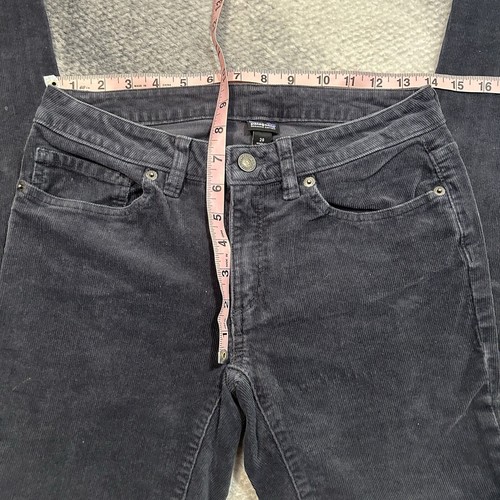 Hudson Patagonia Corduroy Velvet Skinny High Waisted Black Blue Jeans W28” - Picture 6 of 12