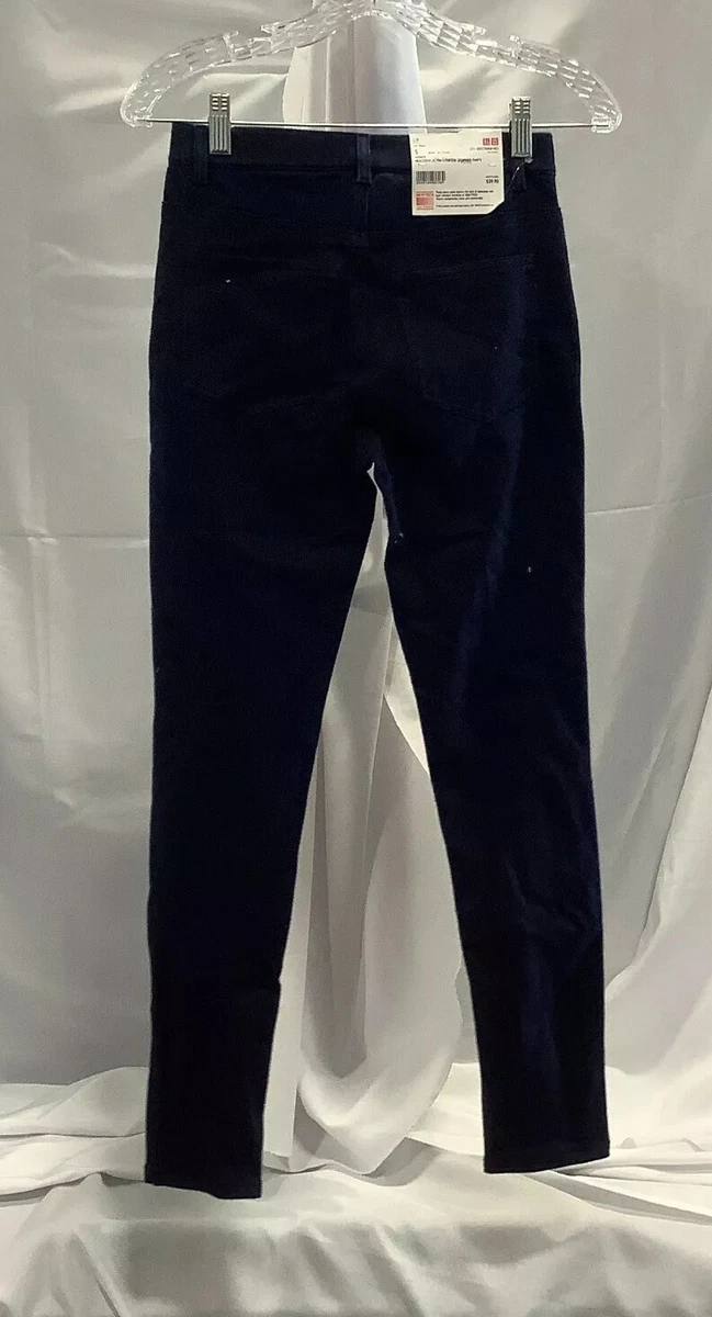 Uniqlo Womens Heattech Ultra Stretch Casual Navy Blue Leggings Pants Size  Small