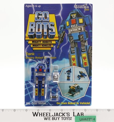 Tank Go Bots Gobots Mighty Robots 1984 Tonka Action Figure NEW SEALED