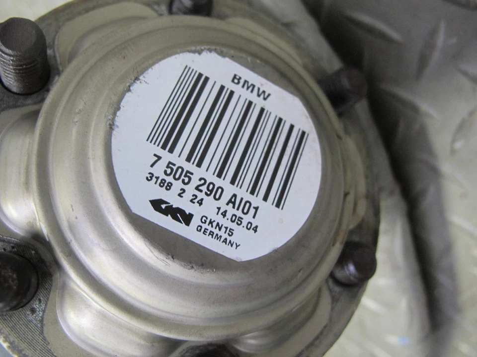 01-06 BMW E46 330Ci 330i Tracción trasera derecha eje suspensión 7505290 OEM Foto 3 de 4