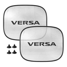 Nissan Versa Car Side Window Mesh Sun Shades, 2 Pack