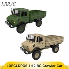1:12 4WD RC Crawler Car with 260 Motor 2.4G Remote Control Off-Road Truck Toy 