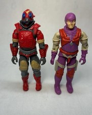 Vintage 1987 G.I. Joe COBRA LA TEAM ROYAL GUARD AND NEMESIS  ENFORCER ARAH
