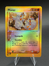 Phanpy 62/109 Reverse Holo English Basic 50 HP Pokemon TCG EX Ruby Sapphire MINT on eBay