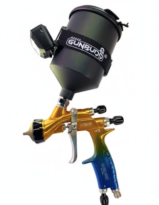 Atom X88 Bluemoon LVLP Auto Paint Spray Gun Dual 1.3 & 1.4 Tips for Car Painting