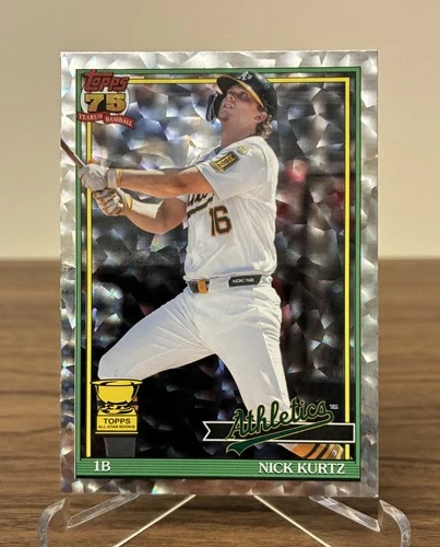 2026 Topps Series 2 Nick Kurtz Crackle Foil (RAW)
