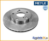2 St. Bremsscheibe Meyle 30-155210063 Vorderachse FüR Toyota