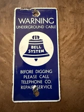 Bell System Porcelain sign #1