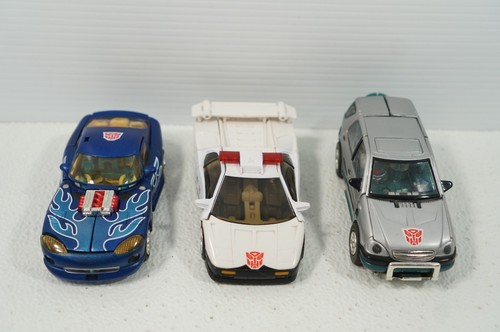 Transformers Robots In Disguise Prowl Side Burn X Brawn Figure Lot of 3 Complete - Picture 7 of 15