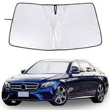 Front Windshield Sun Shade Compatible with Mercedes-Benz E Class E300 2016