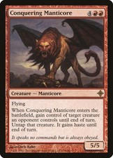 Conquering Manticore [Rise of the Eldrazi] Heavily Played