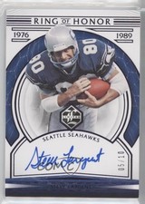 2020 Limited Ring of Honor Spotlight Amethyst 5/10 Steve Largent Auto HOF 9s2