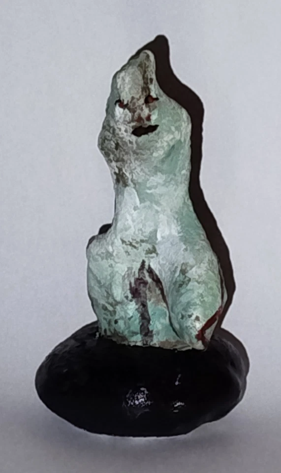 Sculpture ART BRUT - SPECTRE (2026) C. HUBER fantôme - Photo 1/1