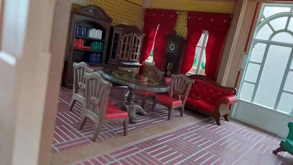 Playmobil 70890 Puppenhaus + Küche, Bad, Wohnz, Kinderz,Schlafz,Garten Möbel OVP - Bild 3 von 4