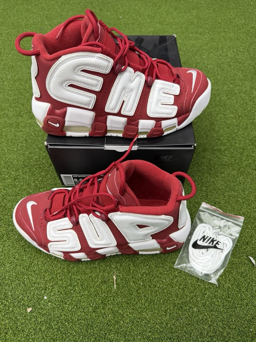 Las mejores ofertas en Nike Supreme x Air More Uptempo Red | eBay