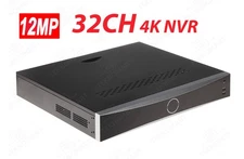 12MP 4K 32CH NVR Network Video Recorder For IP Network Camera System 4xSATA