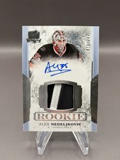 Alex Nedeljkovic 2017-18 The Cup Rookie Auto Patch RPA /249 SP RC Hurricanes