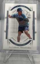 Jose Perdomo 2024 Panini National Treasures Prospect Holo Silver /49 #71 Braves