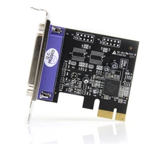 StarTech PEX1PLP 1 Port PCIe Low Profile Parallel Adapter Card SPP/EPP/ECP
