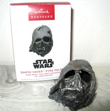 2025 Hallmark Star Wars Darth Vader Pyre Helmet Christmas Ornament