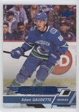 2018-19 Upper Deck Overtime Rookies Blue Foil Adam Gaudette #55 0t2