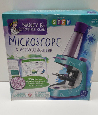 Educational Insights EI-5350 Nancy B's Science Club Microscope - Open Box