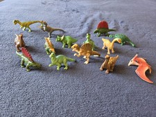 Lot of 14 Safari Ltd Dinosaur Mini Figures Dino Toys TOOB T-Rex Stegosaurus