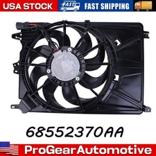 Engine Radiator Cooling Fan Assy For Jeep Renegade Fiat 500X 2019-2023 L4 1.3L