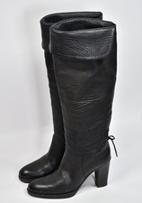 Stivali donna Buttero in pelle con tacco al ginocchio taglia 37,5 US 7,5