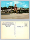 Sarasota, FL-Florida, Imperial Motel Route 41 Neon Sign Palms Vintage Postcard