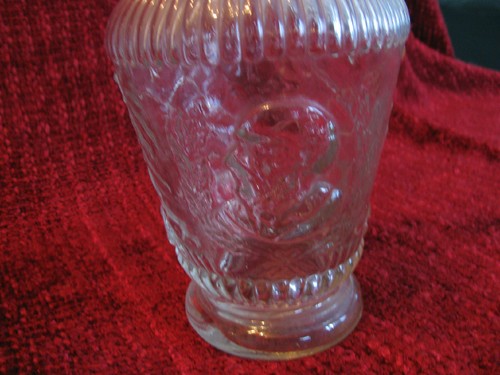 Soviet, URSS - Decantador/jarra de vidrio corte patrón diamante de colección década de 1960 - Imagen 2 de 12