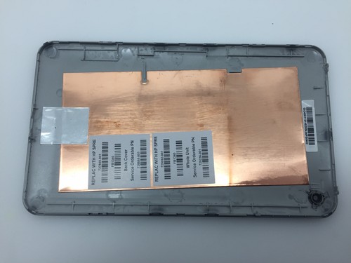 Custodia posteriore originale HP Slate 7 7" tablet grigio 727659-001 - Foto 3 di 4