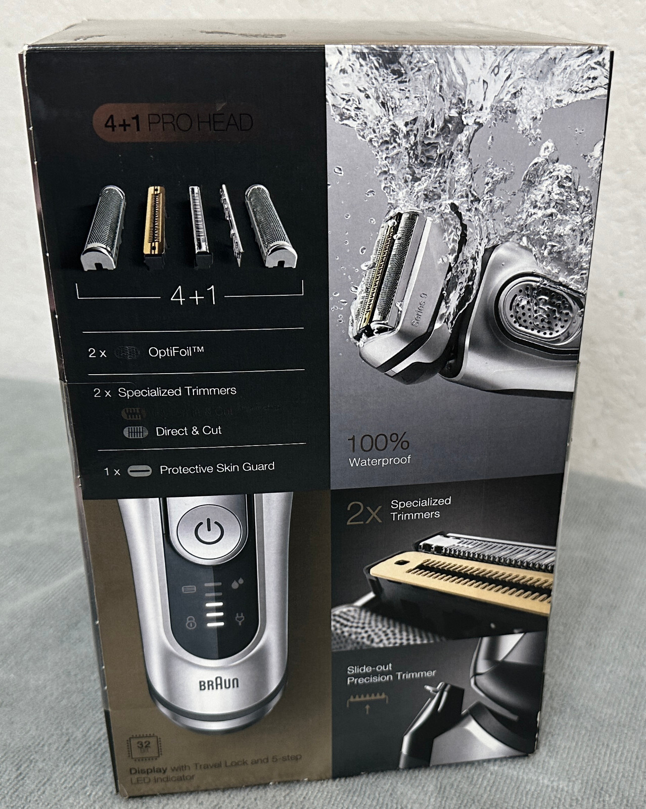 Braun Series 9 9370cc Men's Electric Razor (Made in Germany) New in