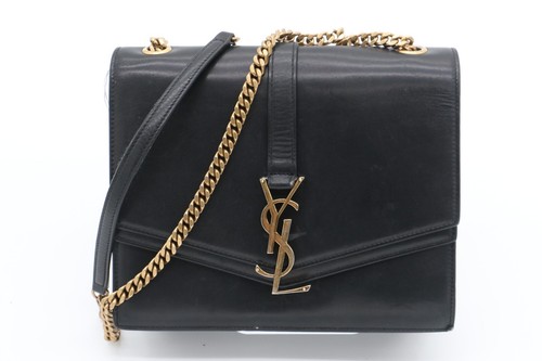 SAINT LAURENT Montaigne Double Flap Crossbody Bag
